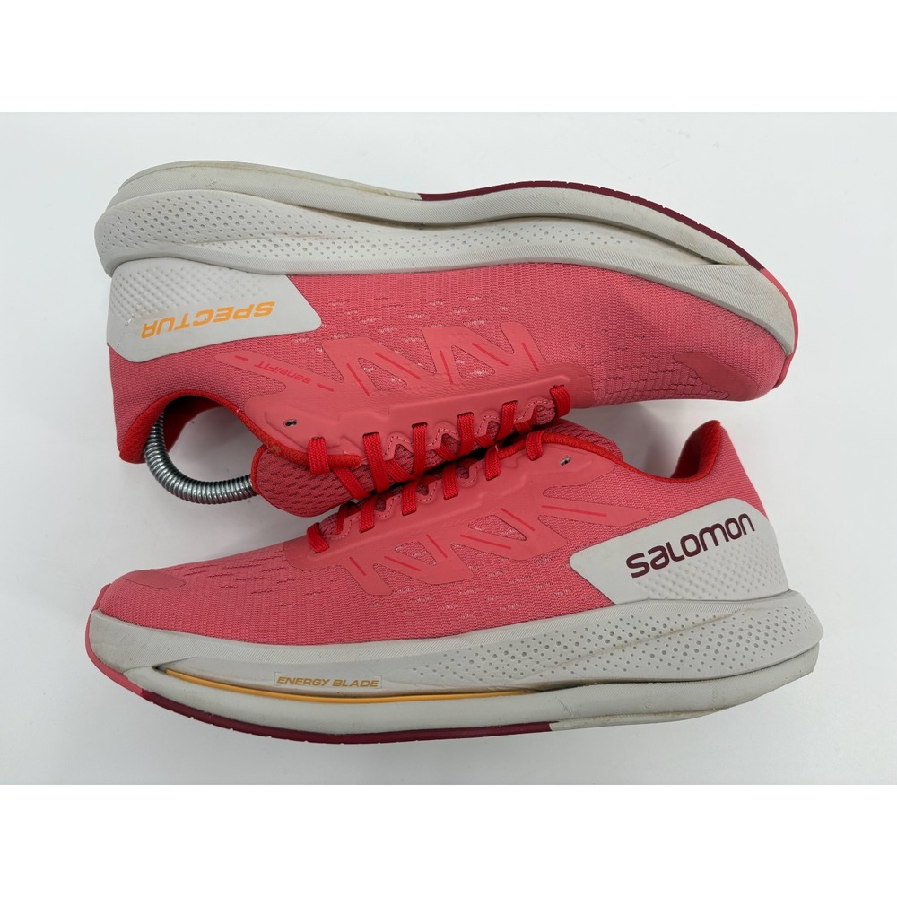Salomon Women's Spectur Tea Rose Lunar Rock Running Comfort Sneakers, Size 9 - Picture 6 of 9